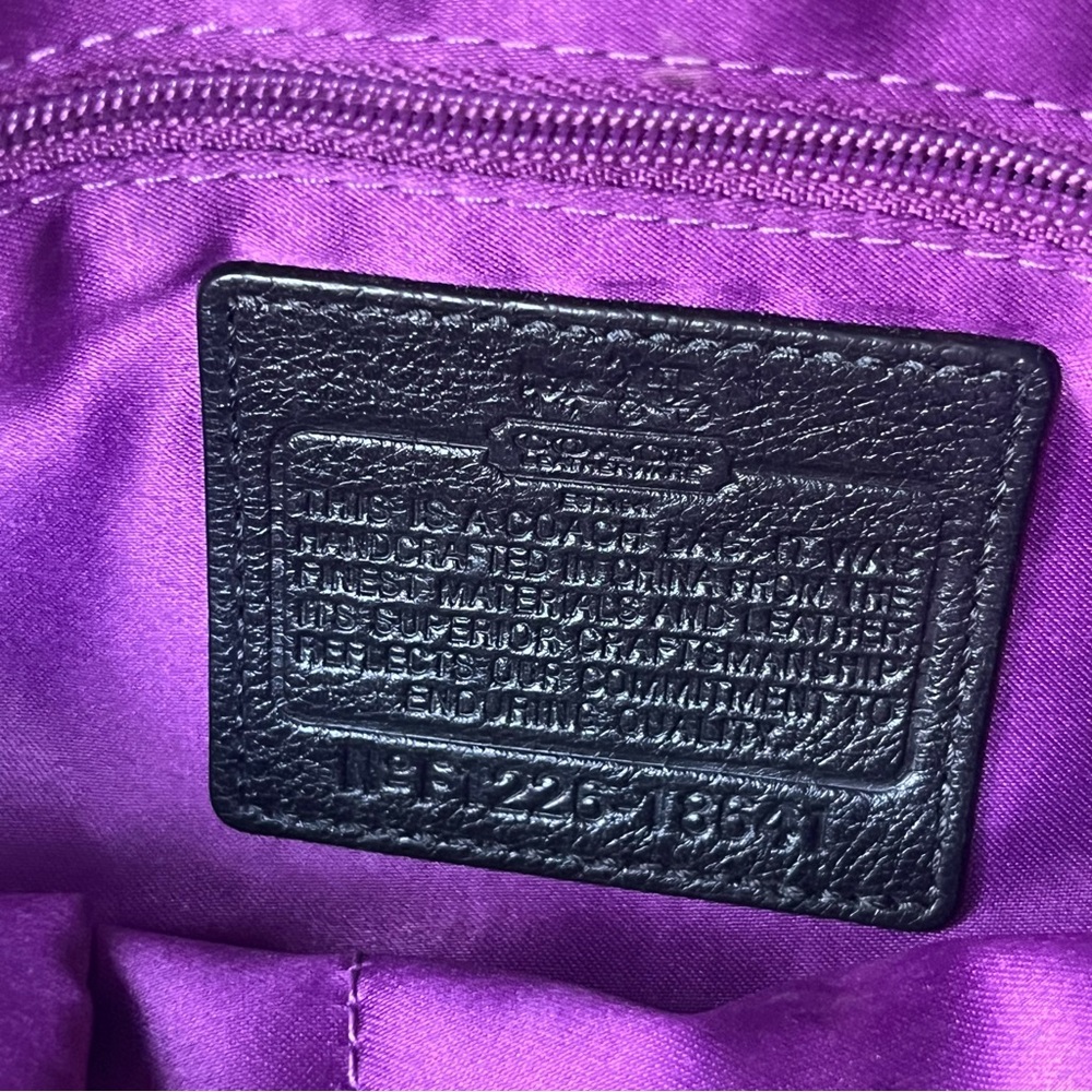 NEW! COACH Madison leather Lindsey Satchel NWOT - Picture 11 of 15